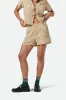 Wandering Short - Pale Khaki Bandana sold by Brixton