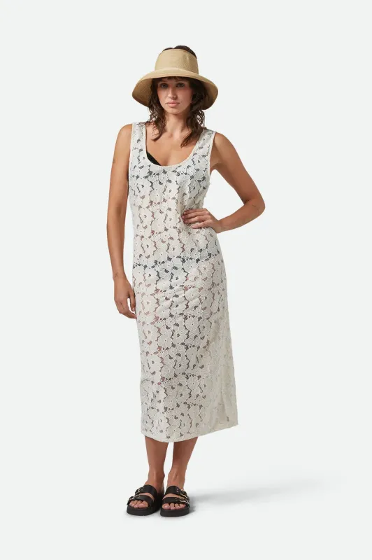 Lace Cover Up Dress - Whitecap made by Brixton