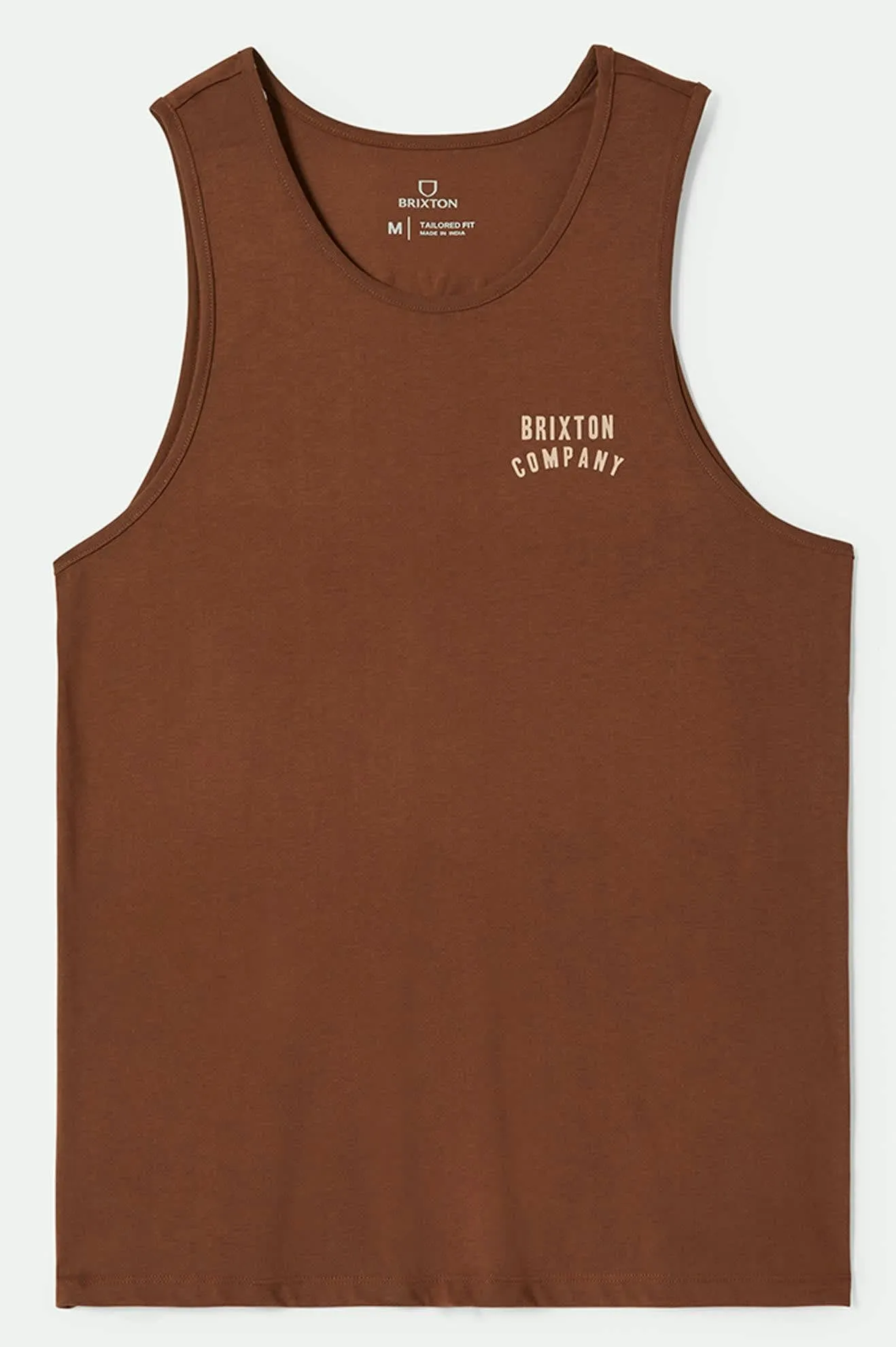 Woodburn Tank Top - Pinecone Brown/Hazelnut sold by Brixton