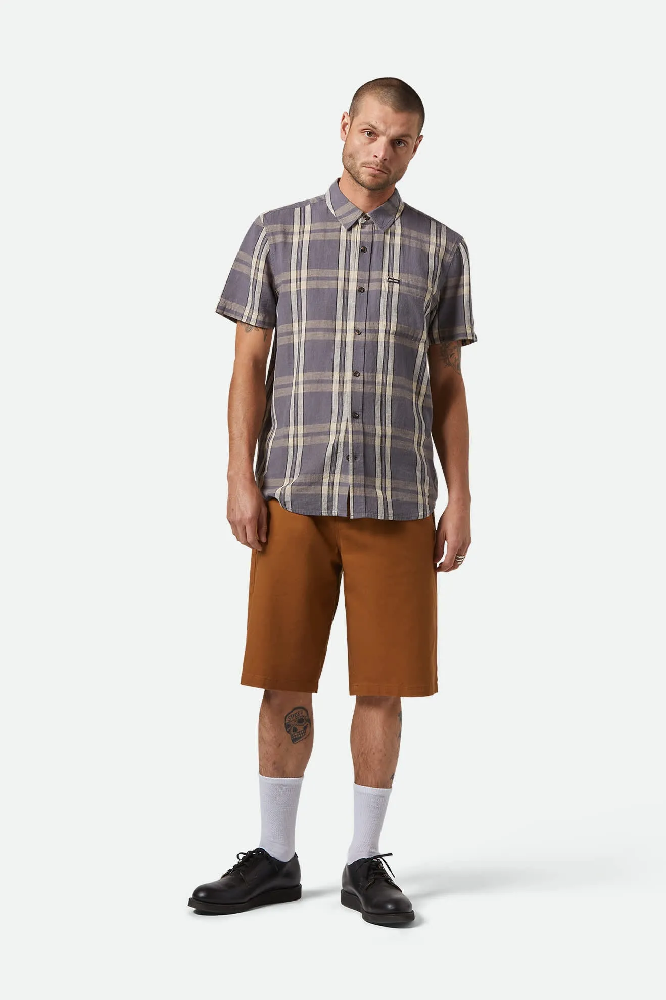 Choice Chino Baggy Short - Washed Copper sold by Brixton product image thumbnail 5
