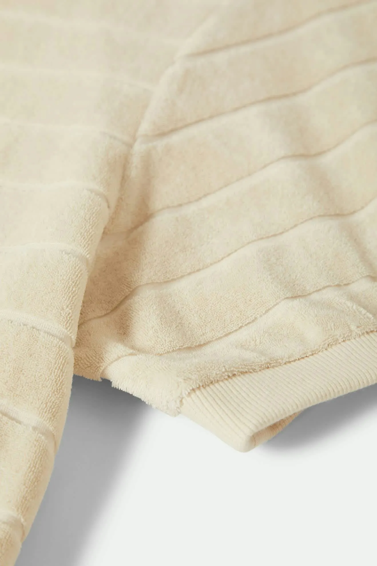 Weekend Terry Cloth S/S Polo - Whitecap sold by Brixton product image thumbnail 2