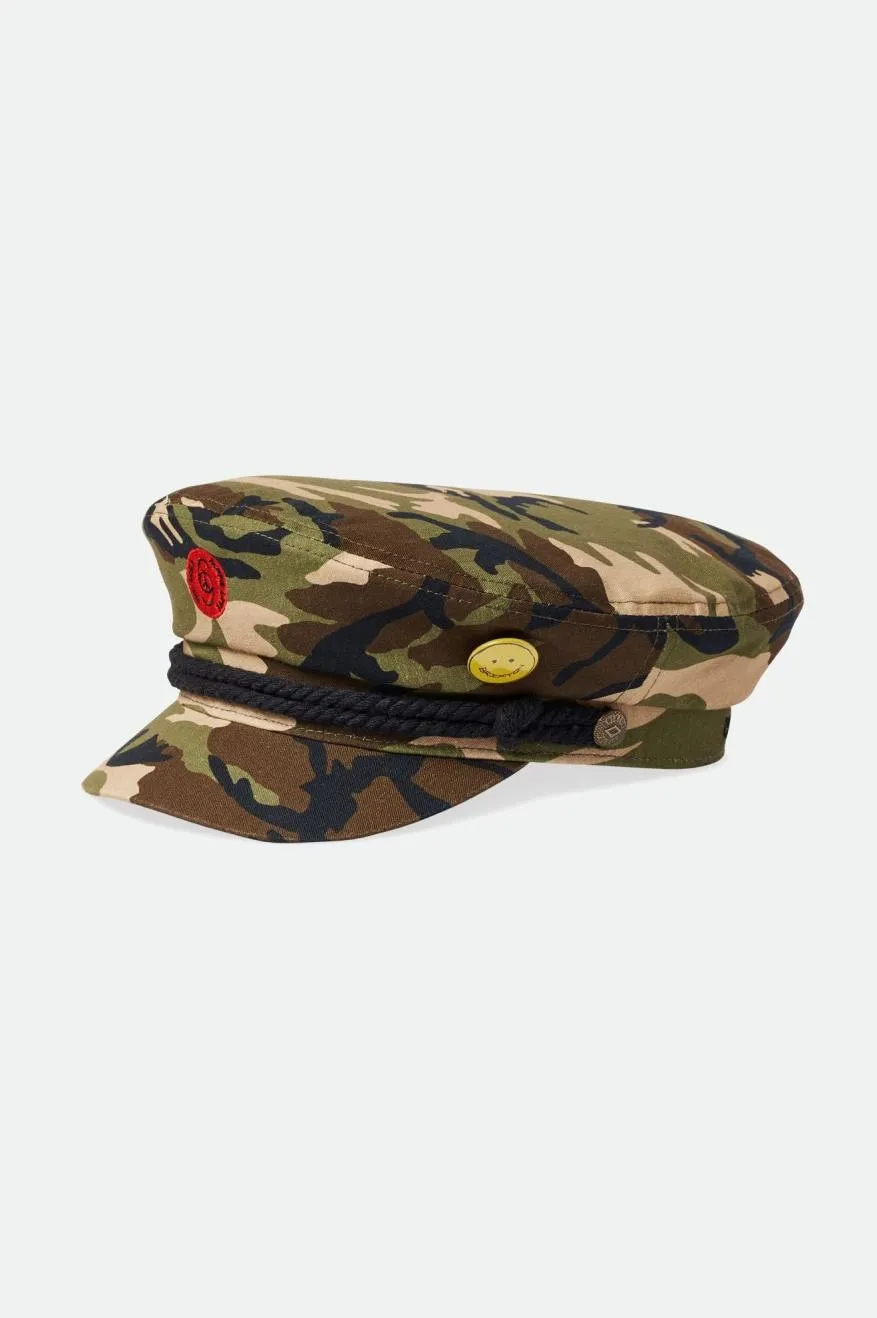 Fiddler Fisherman Cap - Camo Surplus sold by Brixton