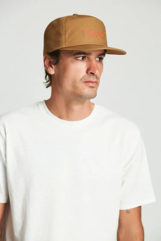 Roping MP Snapback - Washed Copper sold by Brixton