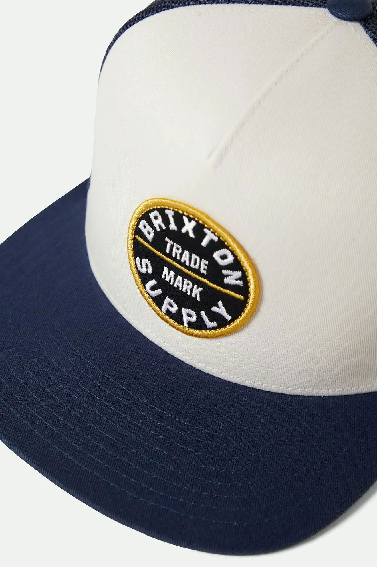 Oath Trucker Hat - Mood Indigo/Off White/Mood Indigo sold by Brixton product image thumbnail 3