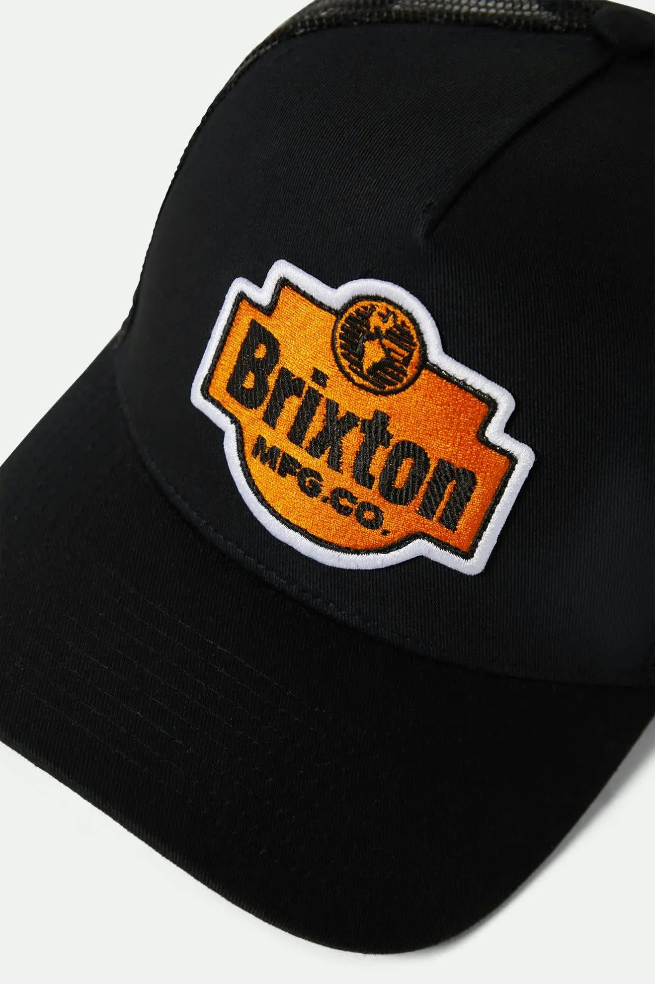 Genuine Quality Netplus Trucker Hat - Black/Black sold by Brixton product image thumbnail 3