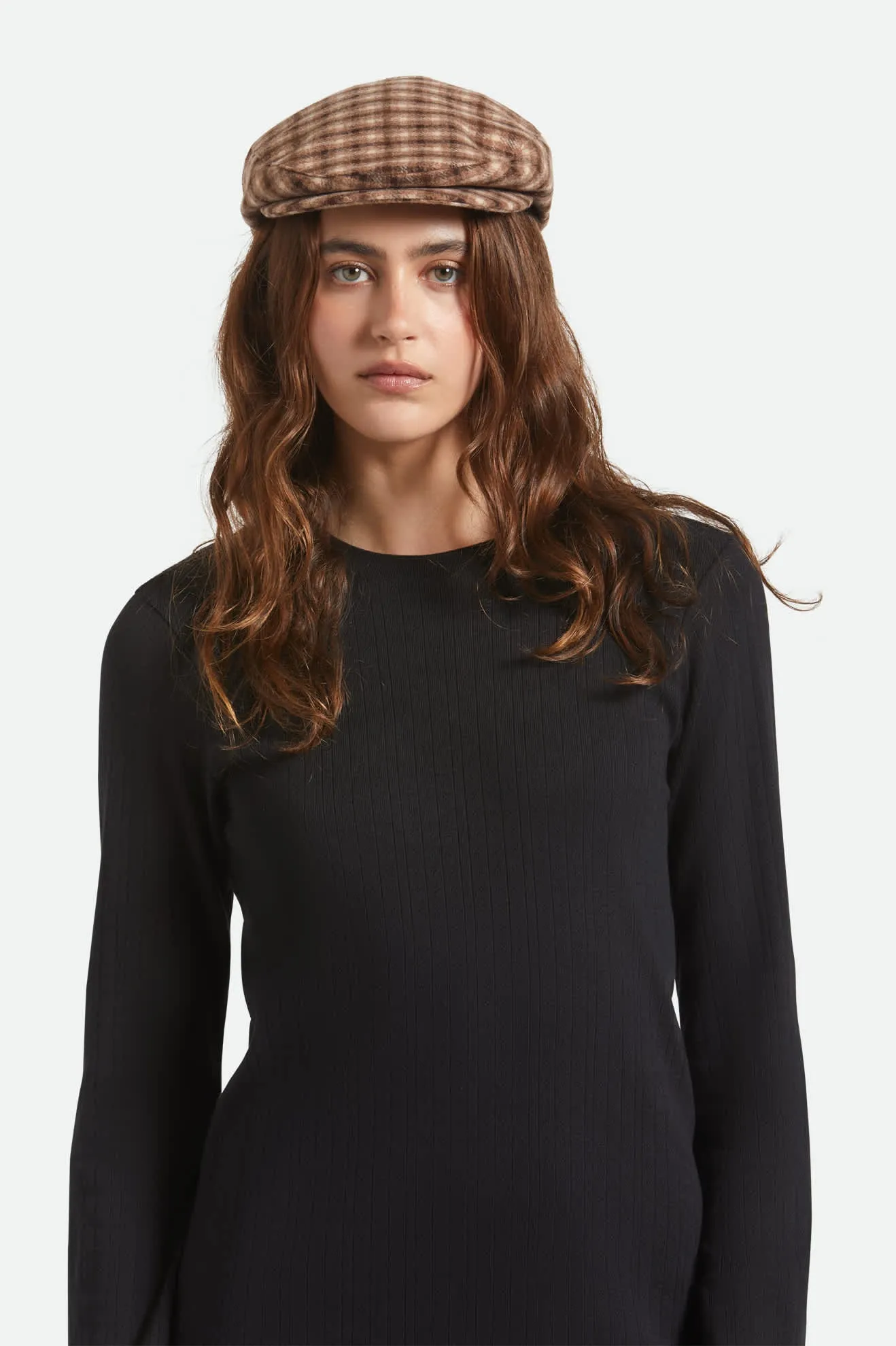 Hooligan Flat Cap - Sand/Brown sold by Brixton product image thumbnail 3