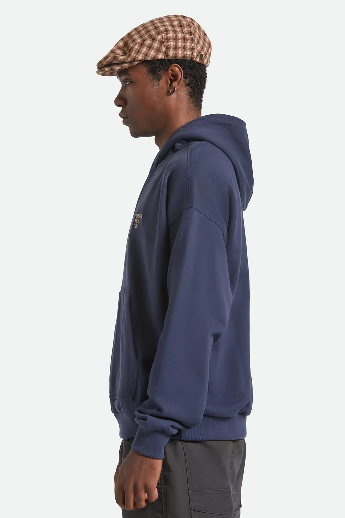 Hooligan Flat Cap - Sand/Brown sold by Brixton product image thumbnail 4