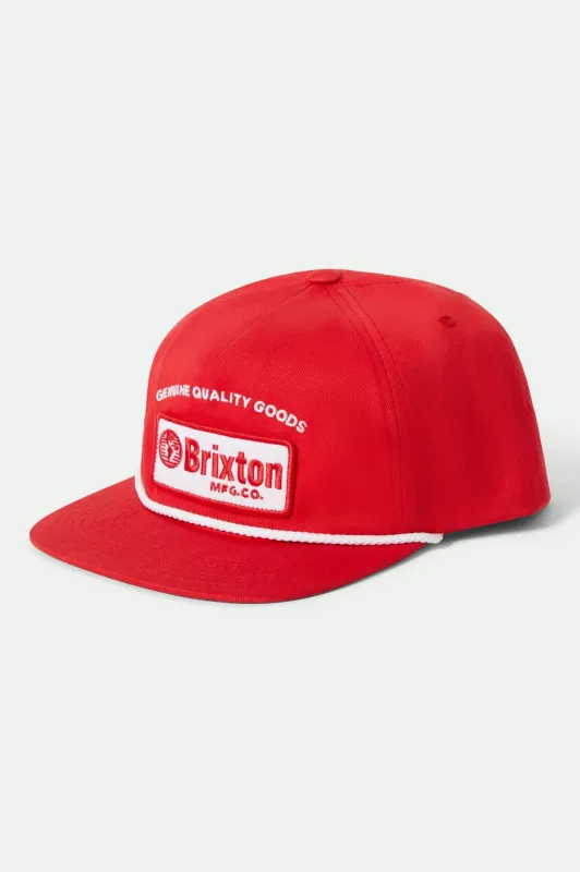 Tradesman Snapback - Adrenaline Rush sold by Brixton