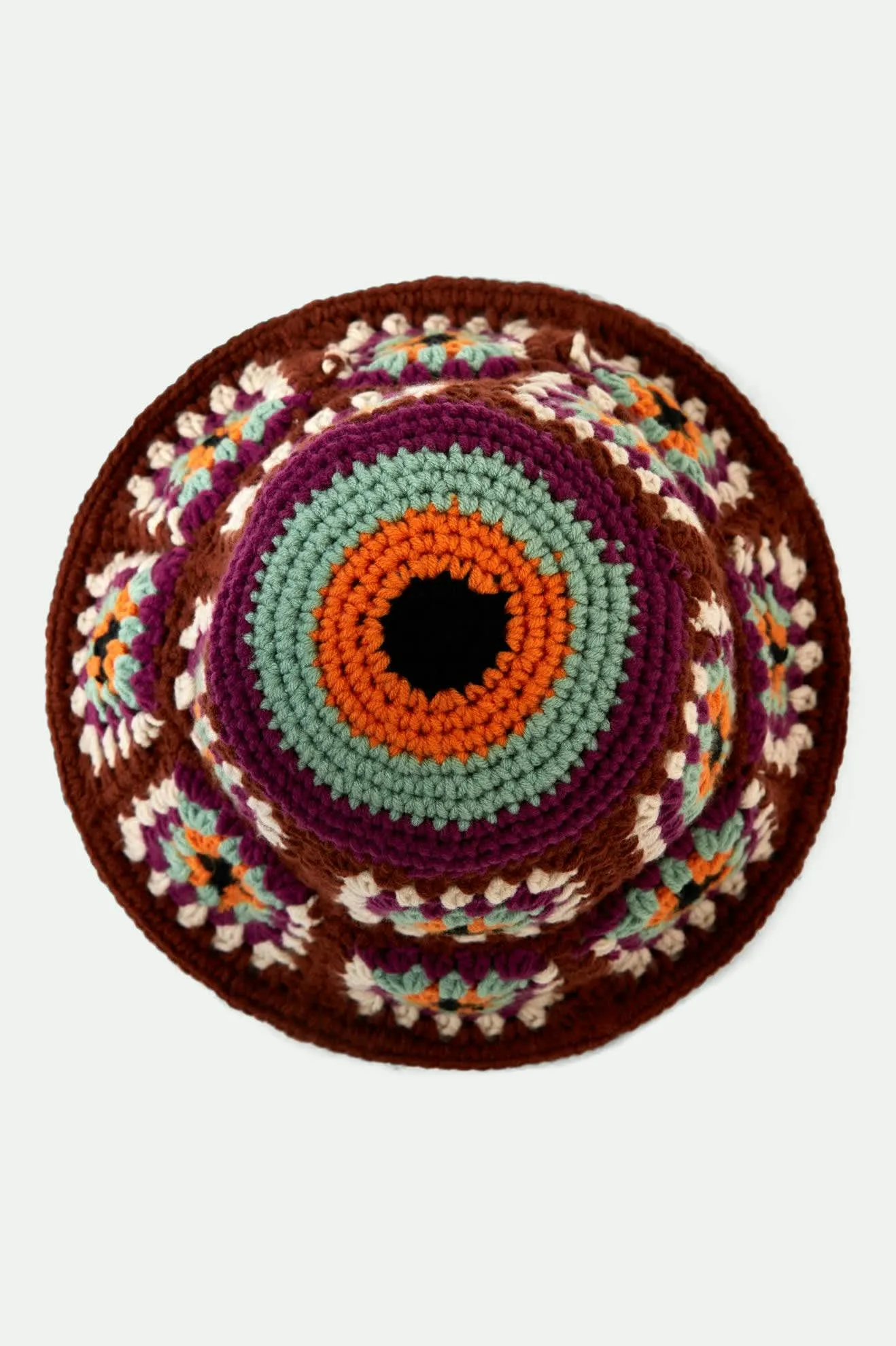 Crochet Knit Bucket Hat - Multi Color sold by Brixton product image thumbnail 3