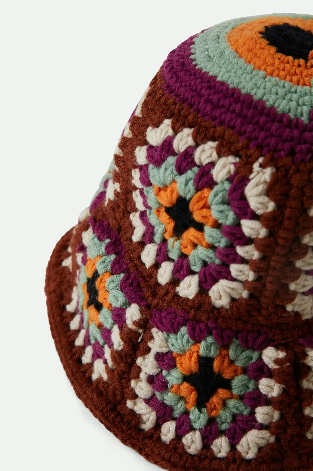 Crochet Knit Bucket Hat - Multi Color sold by Brixton product image thumbnail 2