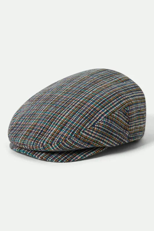 Hooligan Flat Cap - Multi Plaid sold by Brixton