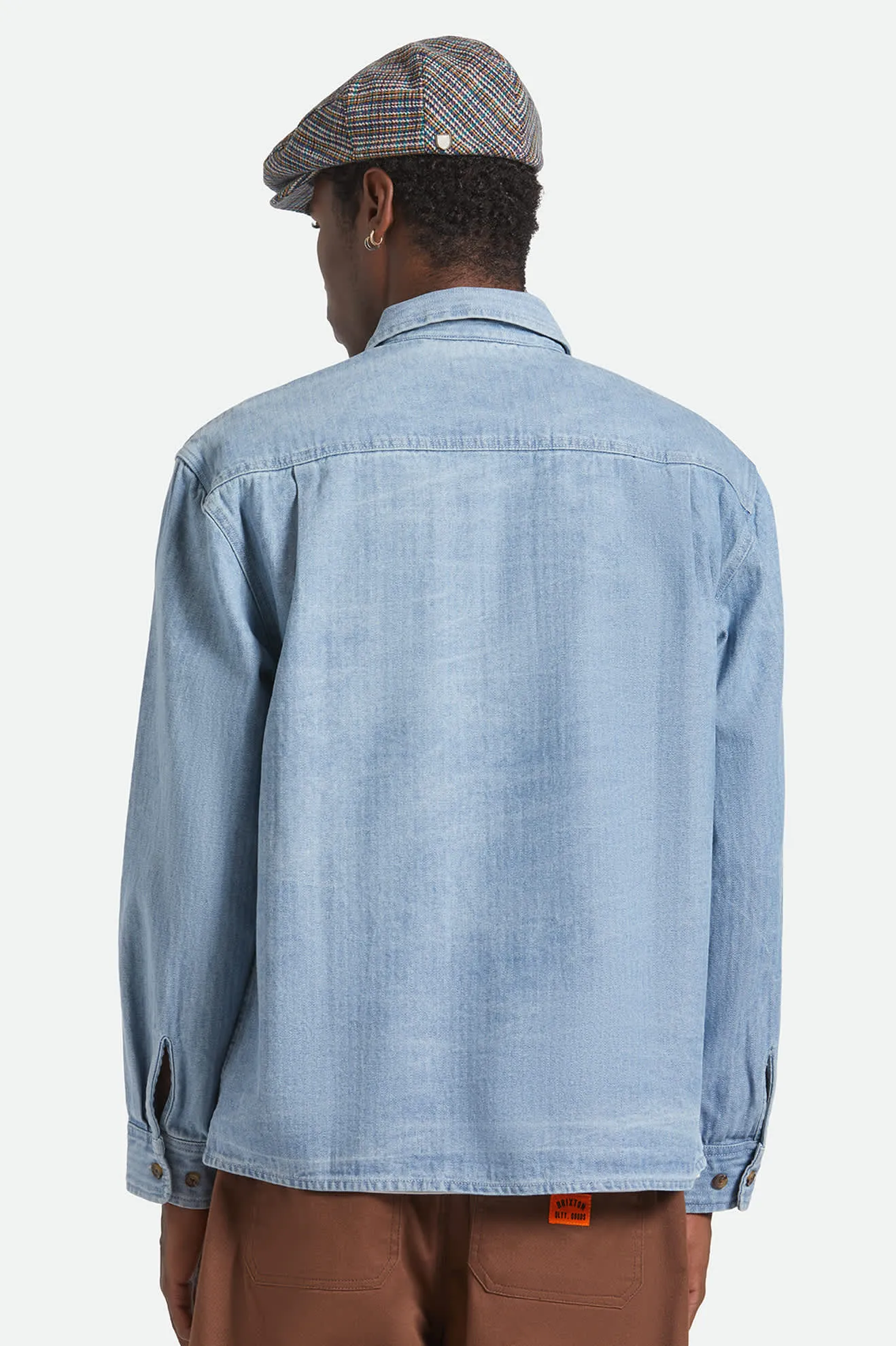 Hooligan Flat Cap - Multi Plaid sold by Brixton product image thumbnail 4