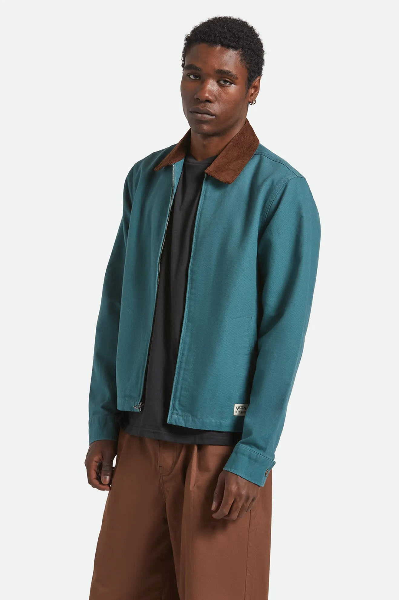 Mechanic Garage Jacket - Night Sage sold by Brixton product image thumbnail 3