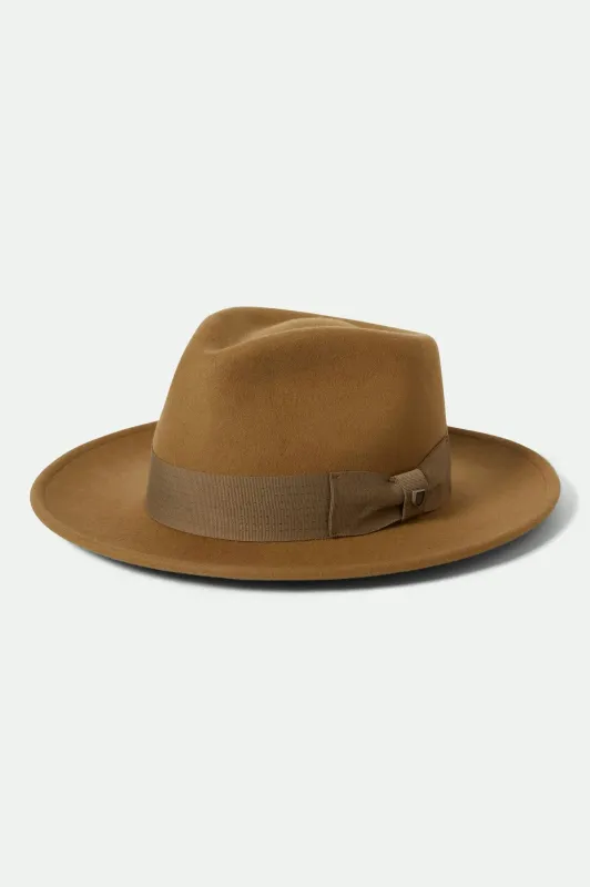 Swindle Convertabrim Fedora - Antique Bronze sold by Brixton