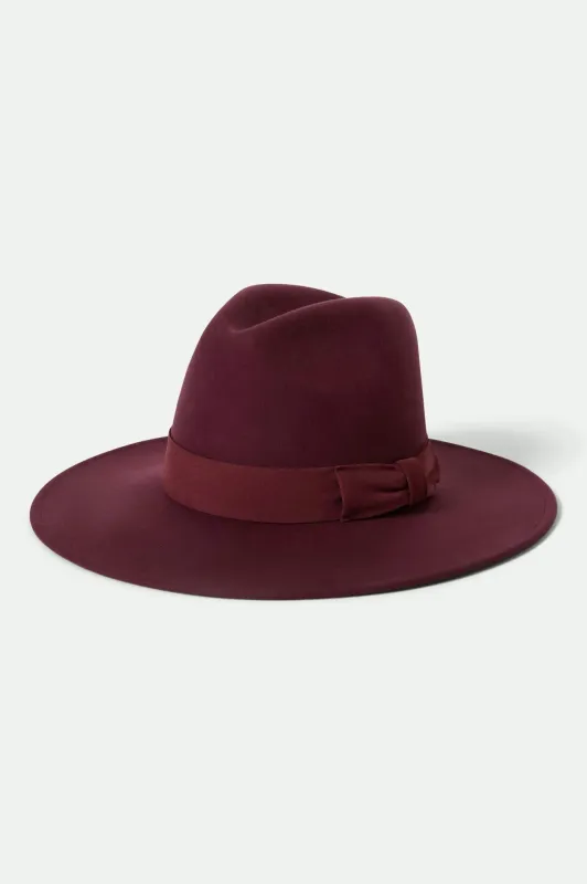 Layton Comfort Fedora - Port/Port sold by Brixton
