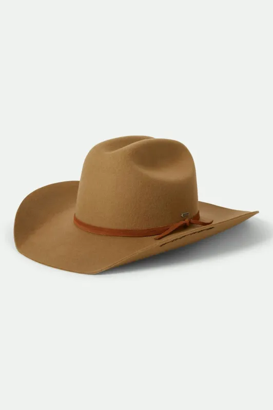Laredo Branded Cowboy Hat - Antique Bronze sold by Brixton