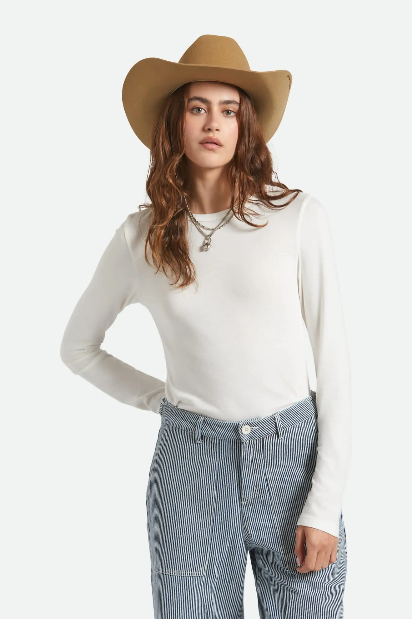 Laredo Branded Cowboy Hat - Antique Bronze sold by Brixton product image thumbnail 3