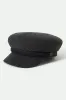 Fiddler Fisherman Cap - Grey Shadow Plaid sold by Brixton