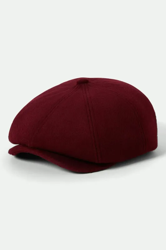 Brood Newsboy Cap - Port sold by Brixton
