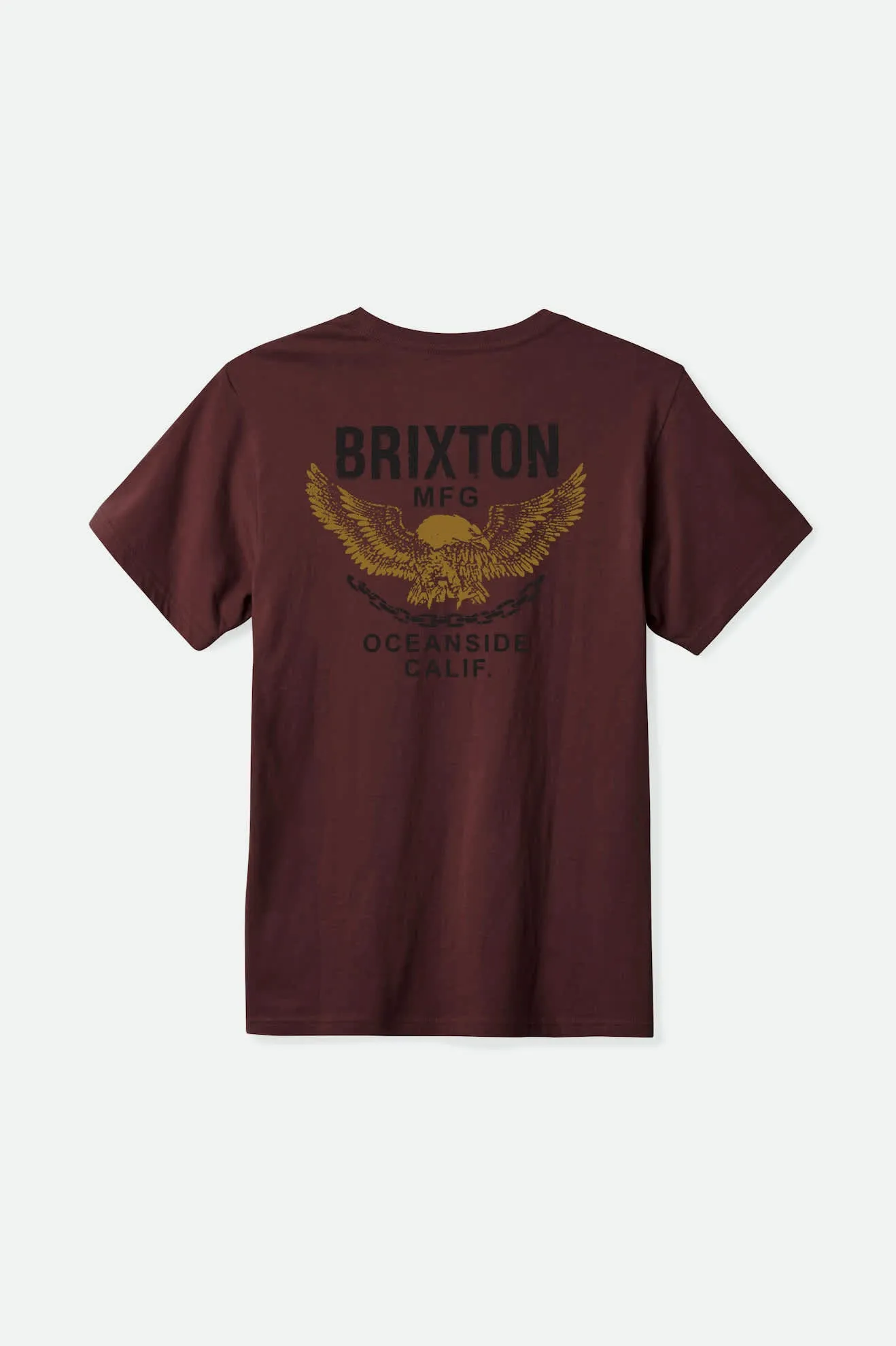 Waller S/S Standard T-Shirt - Port Worn Wash sold by Brixton product image thumbnail 2