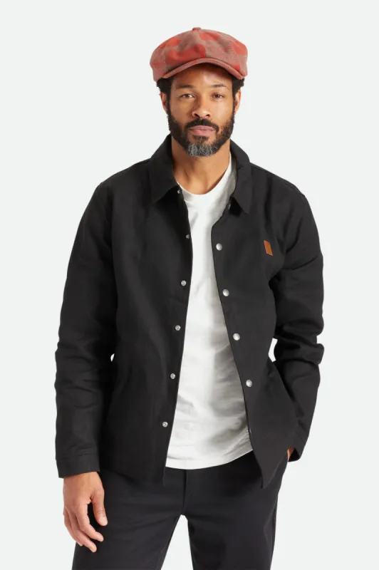 Beta Coaches Jacket - Black sold by Brixton