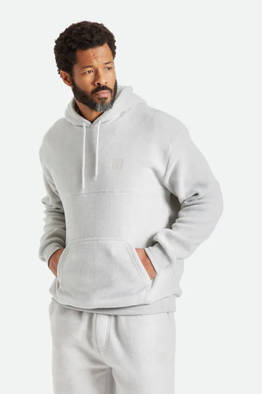 Blanket Fleece Hood - Beige Heather sold by Brixton