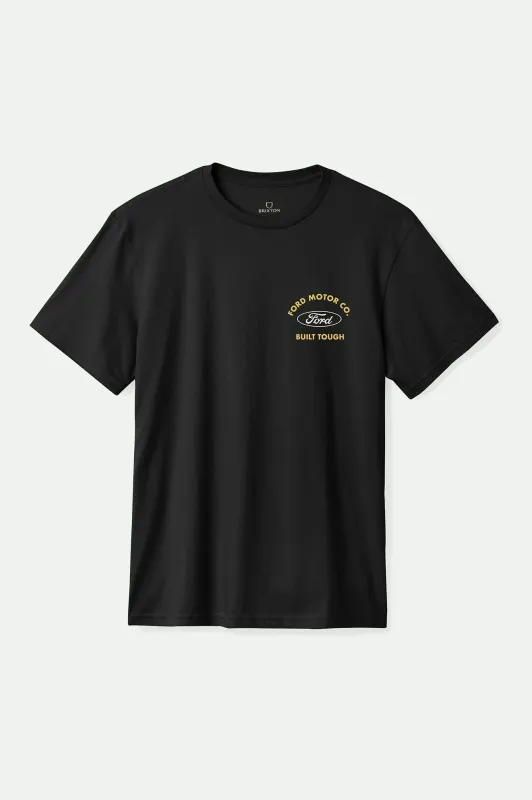 Ford Built Tough S/S Standard T-Shirt - Burnt Rubber sold by Brixton