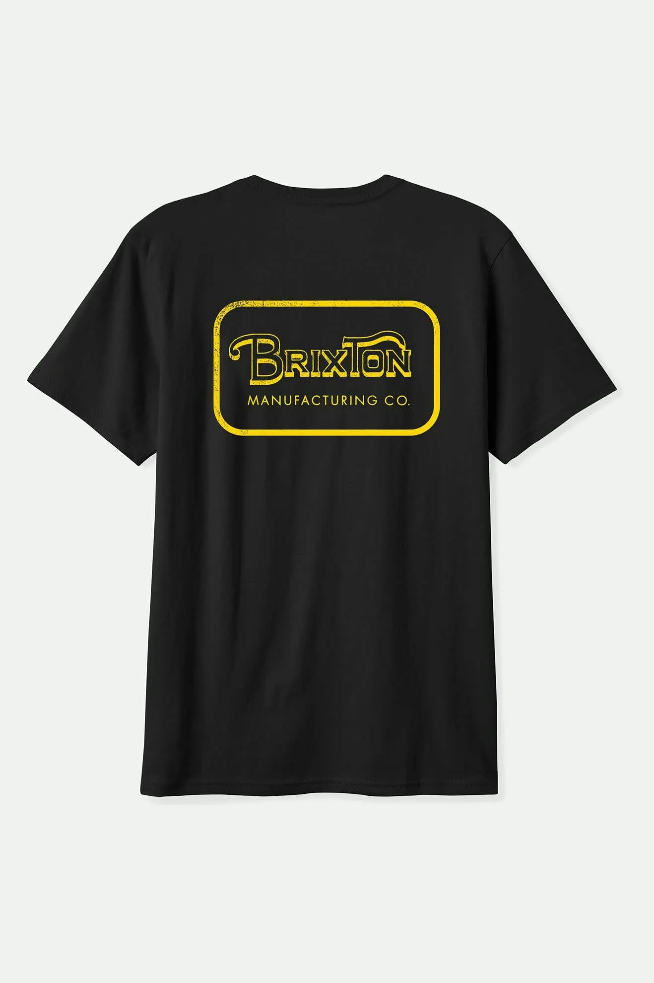Grade S/S Standard T-Shirt - Black/Dark Yellow sold by Brixton product image thumbnail 2