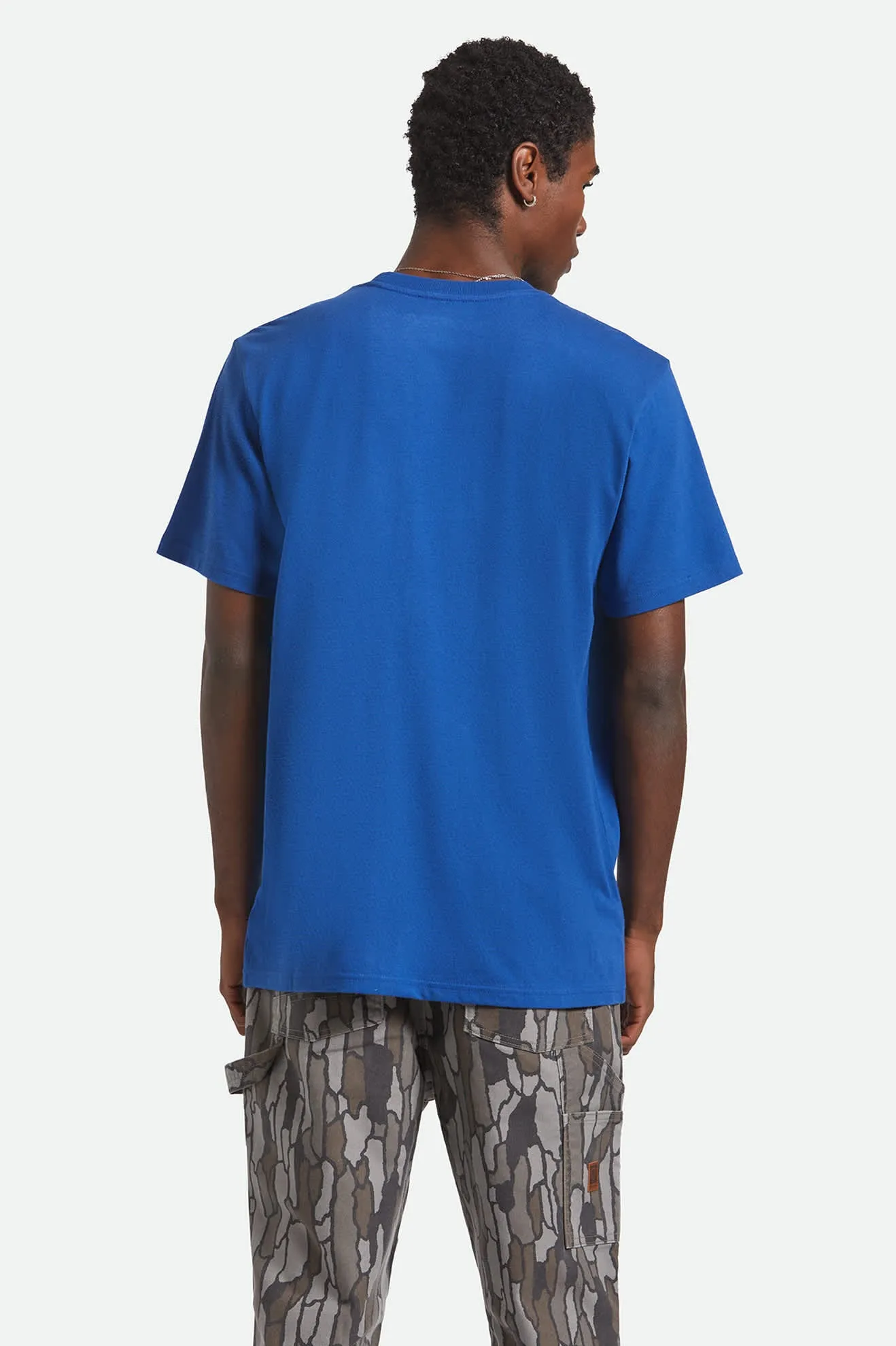 Ford Truck Country S/S Pocket T-Shirt - Ford Blue sold by Brixton product image thumbnail 3