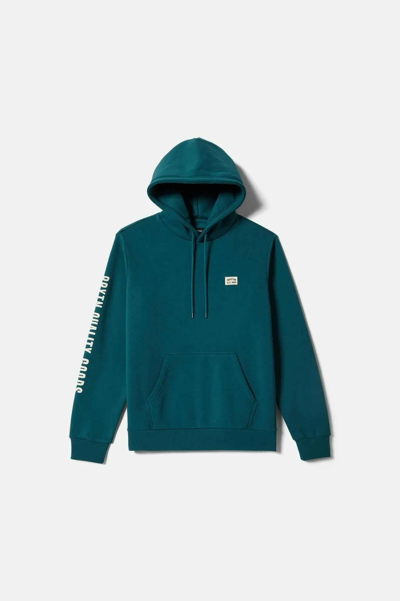 Woodburn Hoodie - Night Sage sold by Brixton