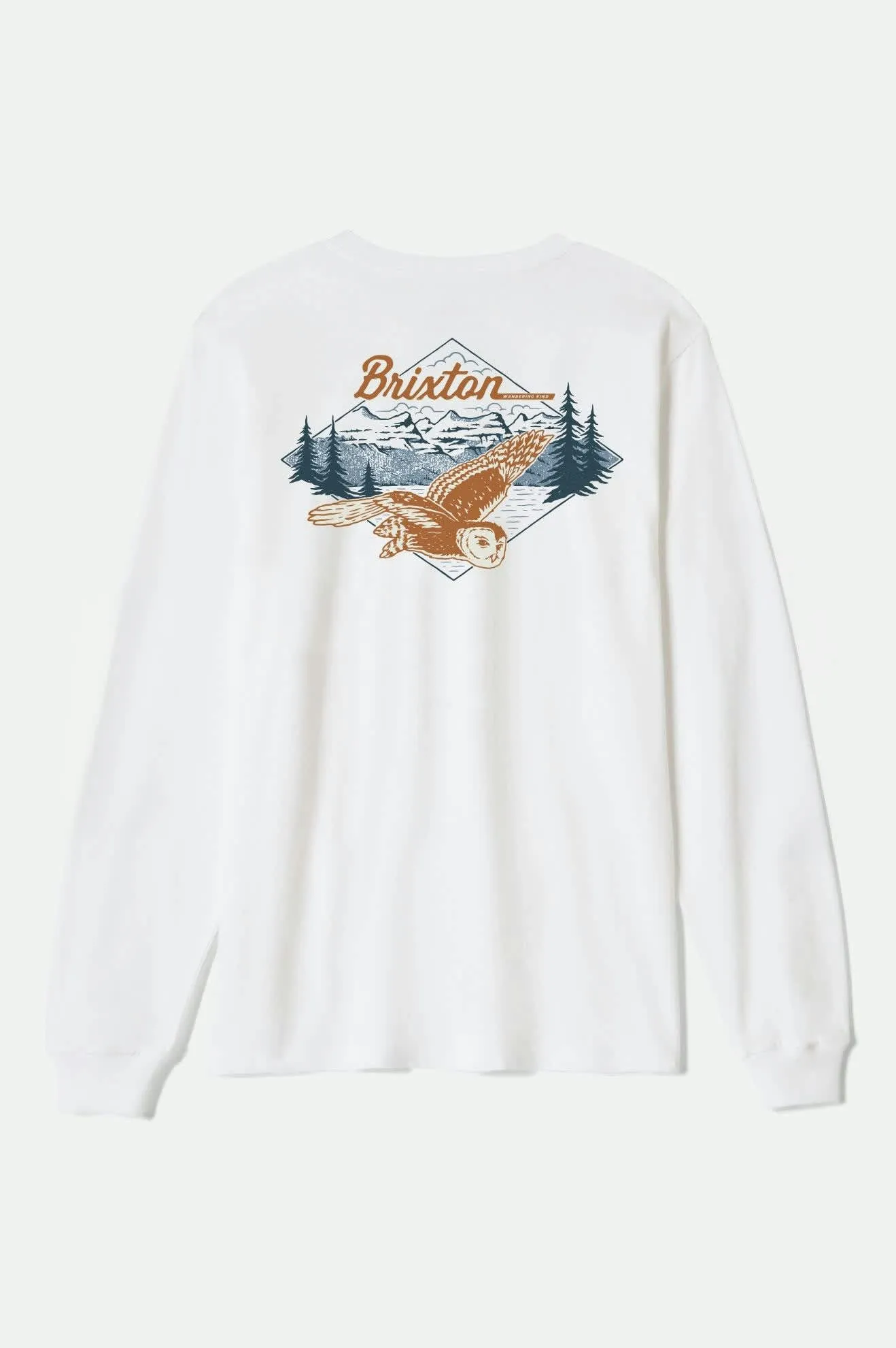 Driftway L/S Standard T-Shirt - White sold by Brixton product image thumbnail 2