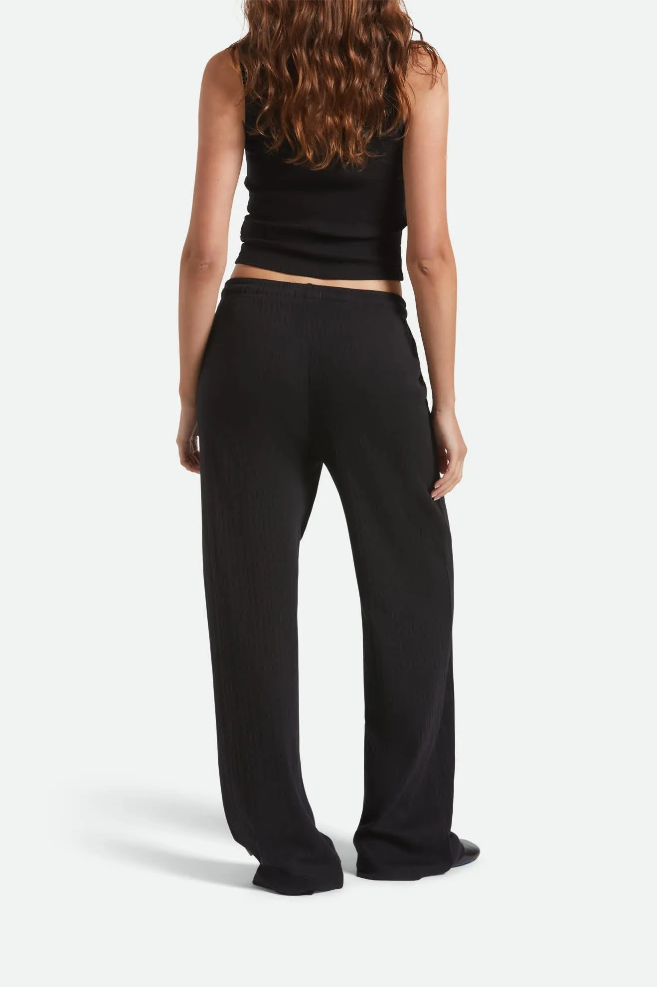 Pointelle Lounge Pant - Black sold by Brixton product image thumbnail 4