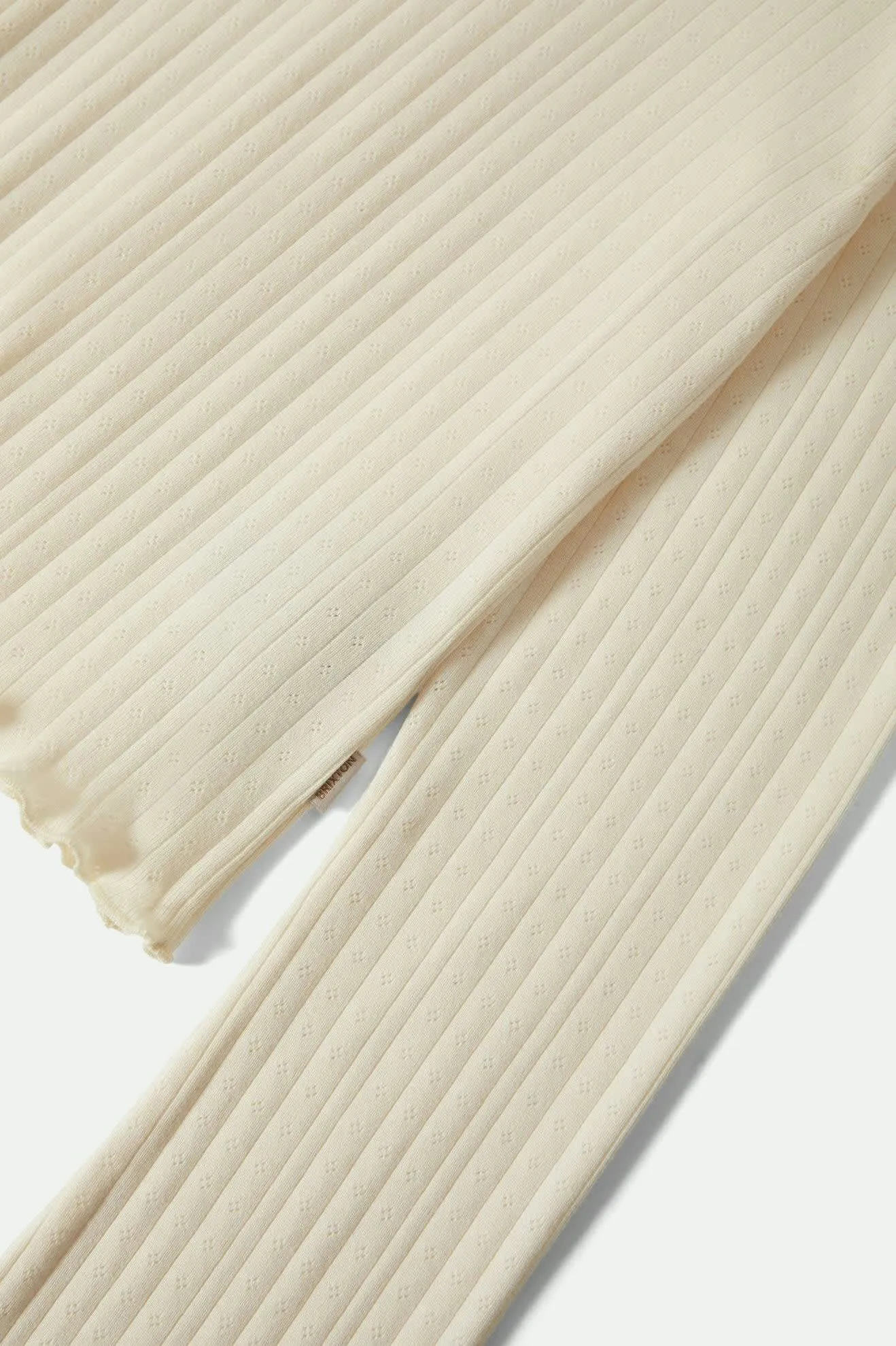 Dolly Slim L/S Knit T-Shirt - Off White sold by Brixton product image thumbnail 4