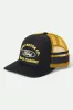 Ford Built Tough Trucker Hat - Burnt Rubber/Empire Yellow sold by Brixton