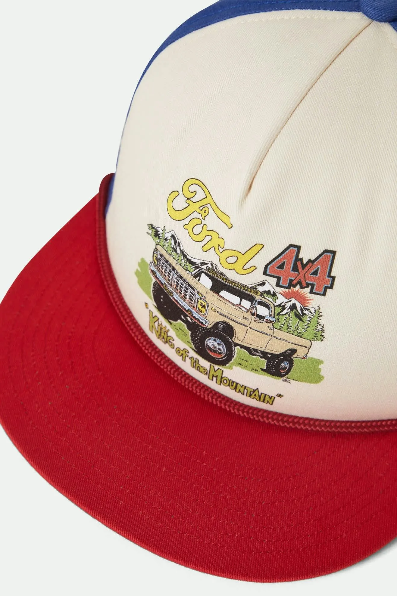 Ford King Of The Mountains Snapback - Multi sold by Brixton product image thumbnail 3