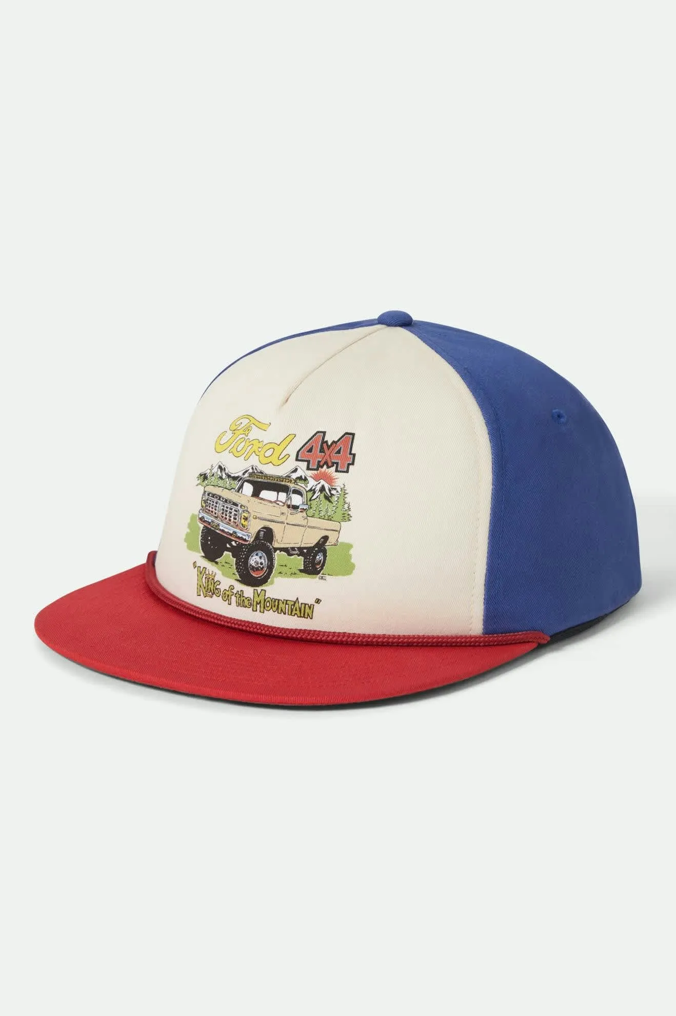 Ford King Of The Mountains Snapback - Multi sold by Brixton