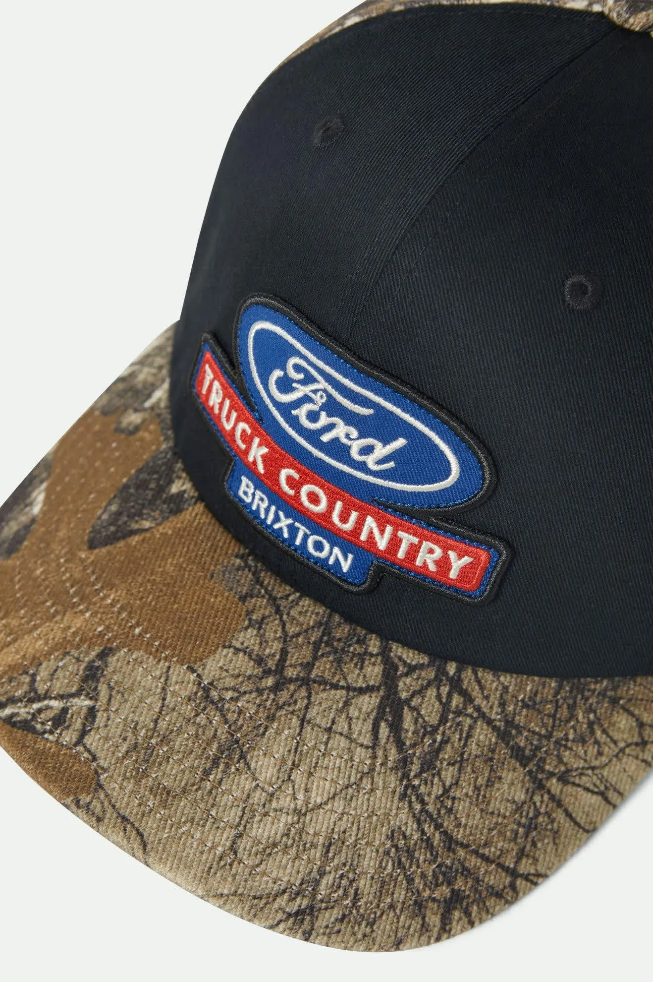 Ford Truck Country Snapback - Burnt Rubber/Camo sold by Brixton product image thumbnail 4