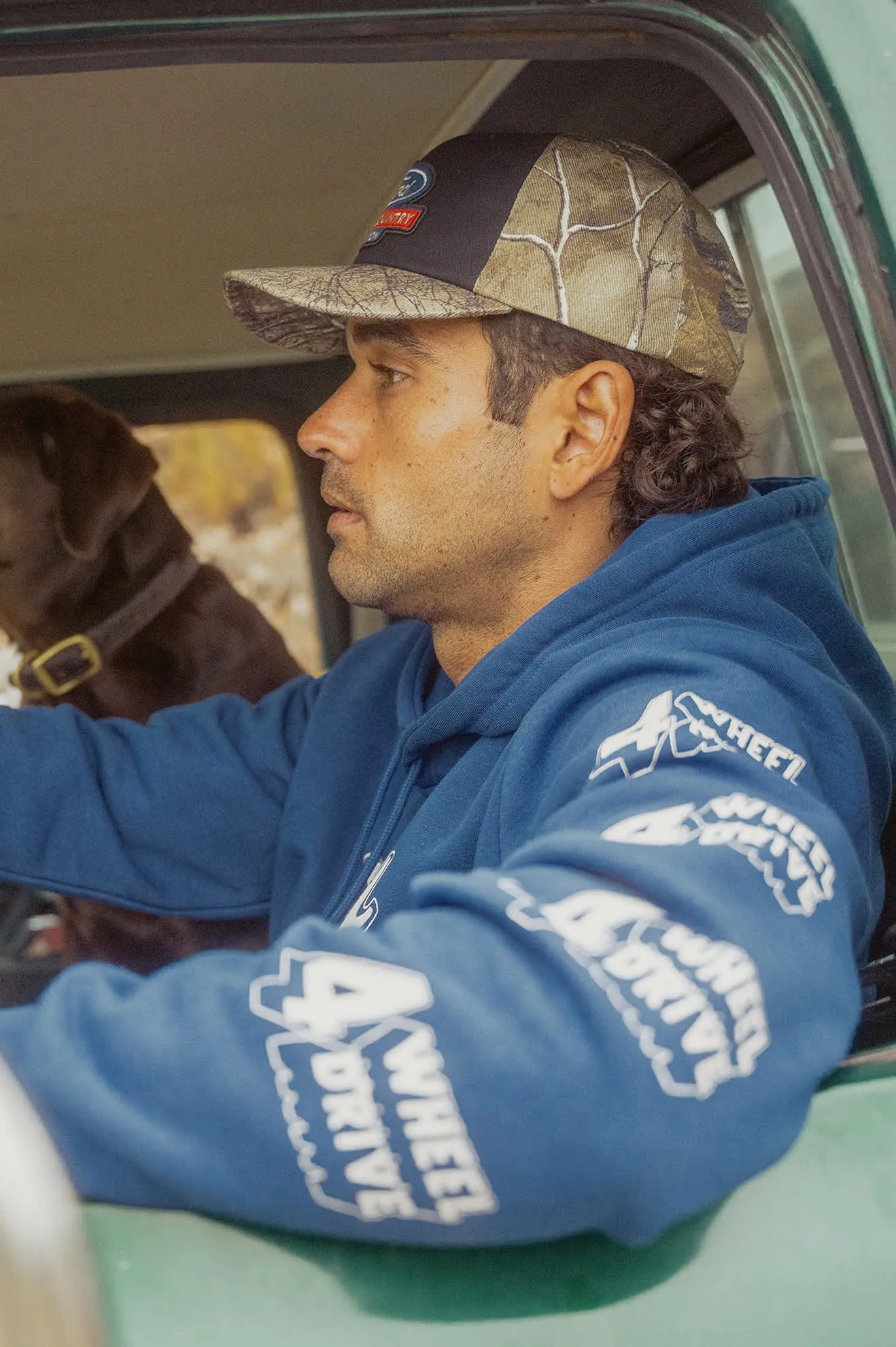 Ford Truck Country Snapback - Burnt Rubber/Camo sold by Brixton product image thumbnail 2