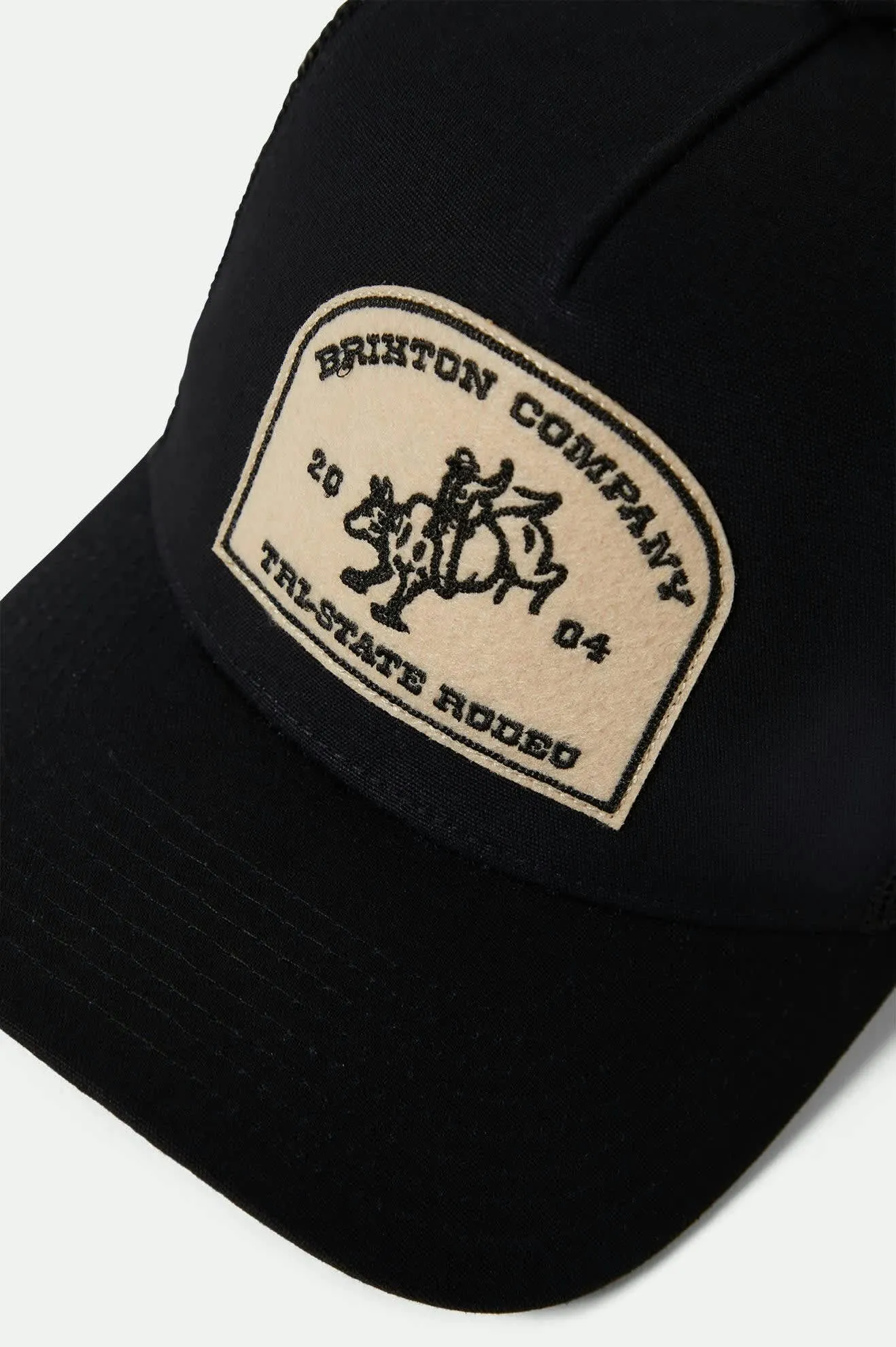 Danford Netplus Trucker Hat - Black/Black sold by Brixton product image thumbnail 3