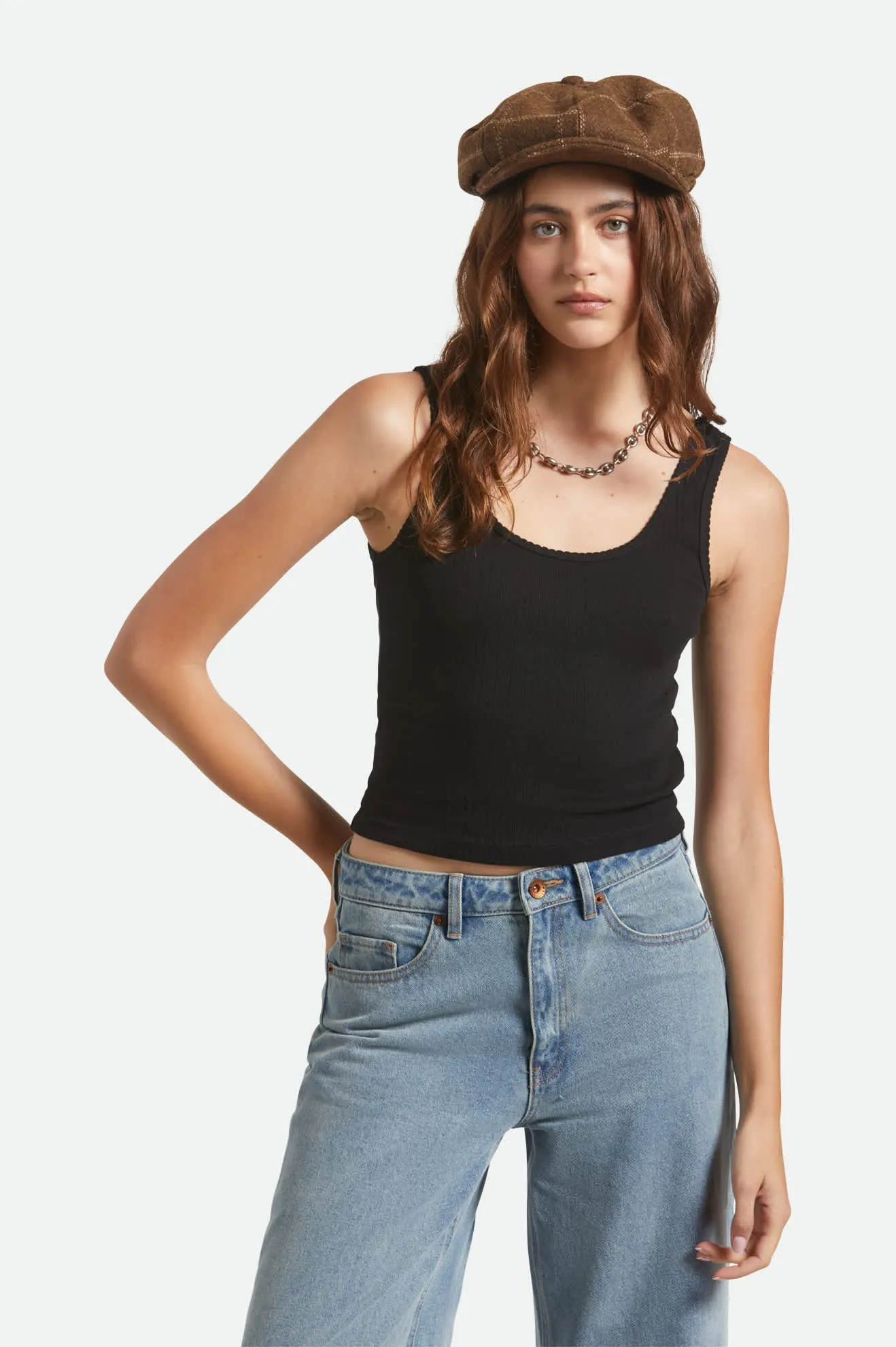 Brood Baggy Snap Cap - Copper/Tan sold by Brixton product image thumbnail 3