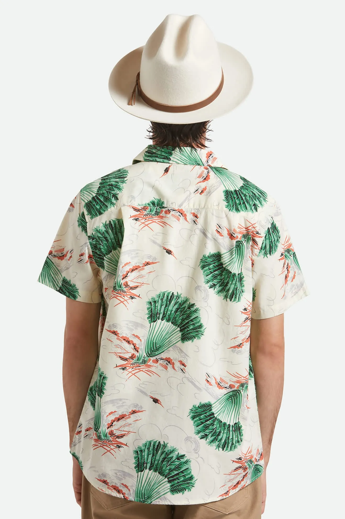 Hitch Ranch Fedora - Off White sold by Brixton product image thumbnail 4