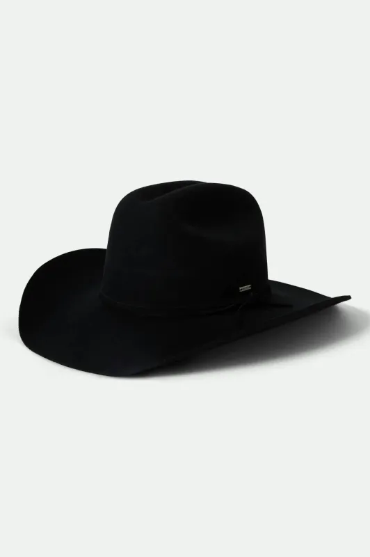 Laredo WTHR GUARD™ Cowboy Hat - Black/Black sold by Brixton