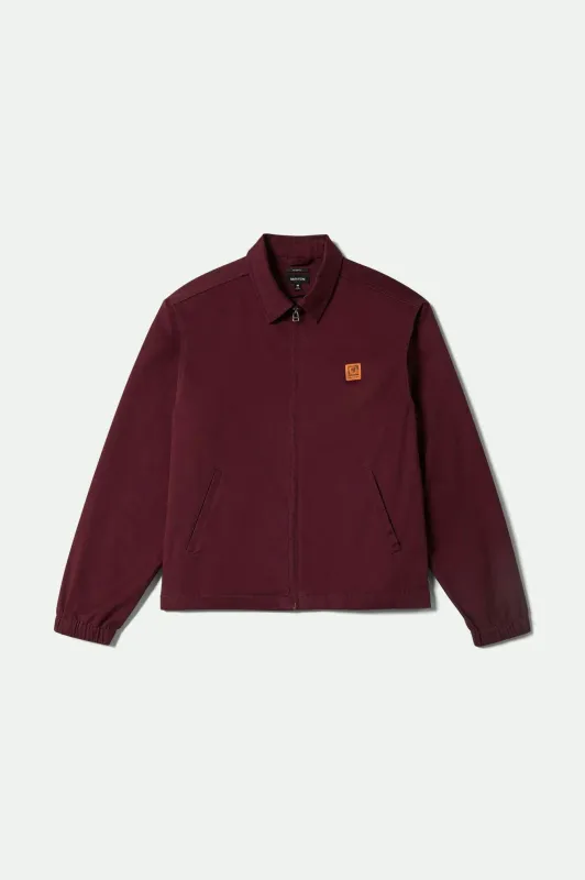 Union Relaxed Harrington Jacket - Port sold by Brixton