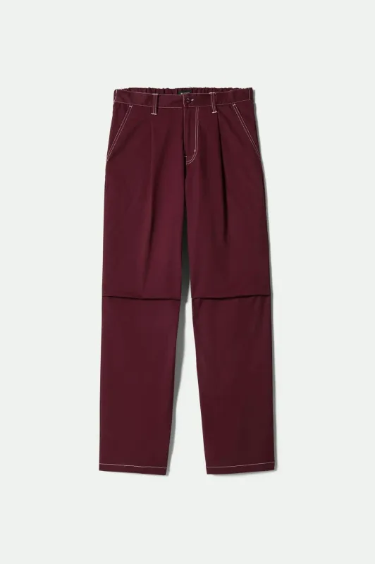 Union Baggy Pant - Port sold by Brixton