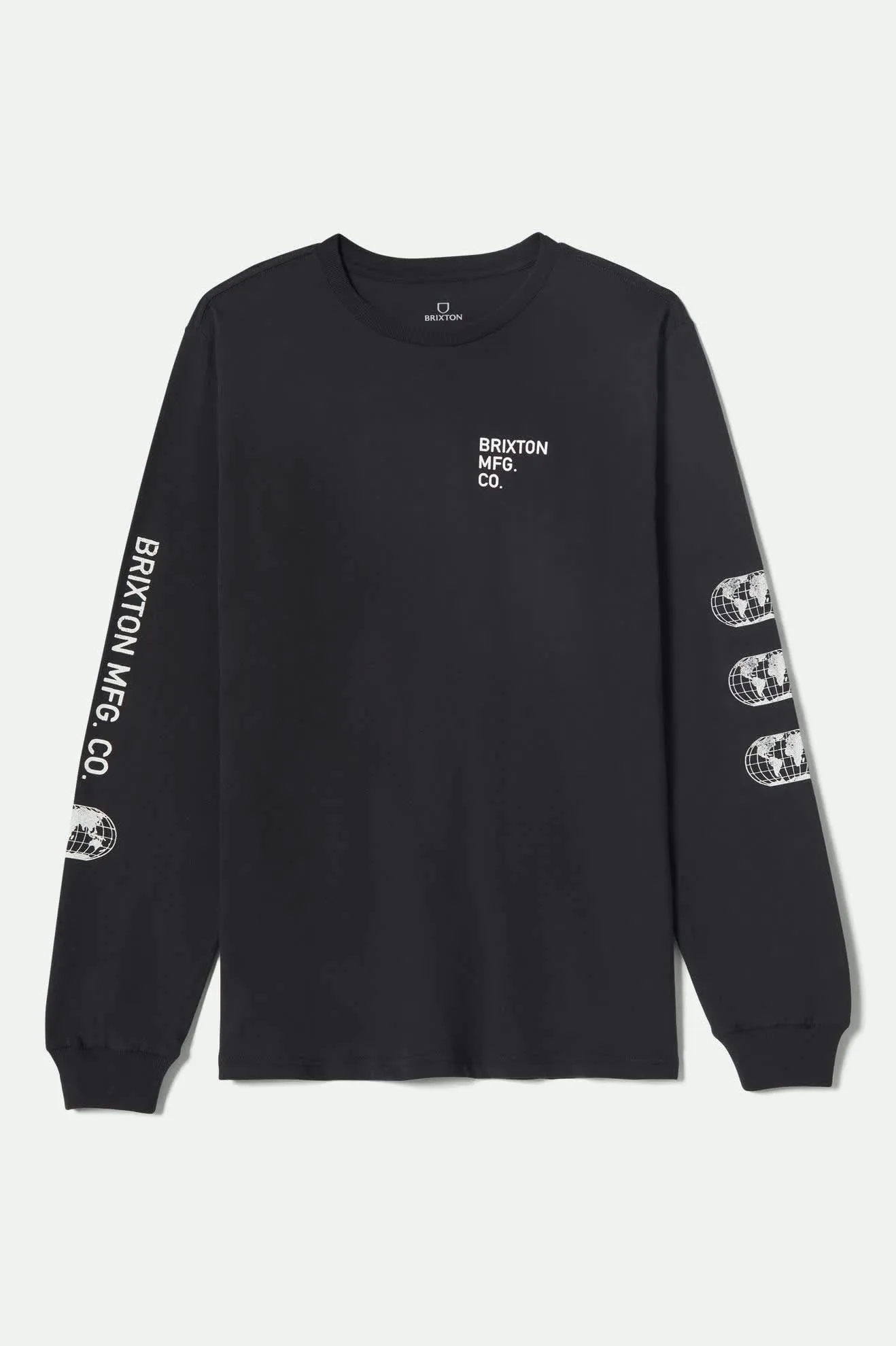 Union L/S Standard T-Shirt - Black sold by Brixton