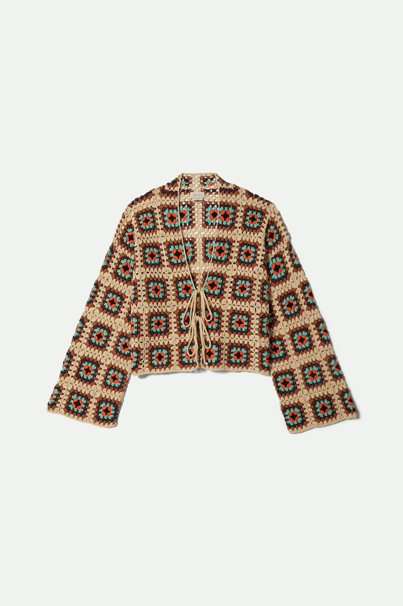 Crochet Knit Kimono - Multi Color sold by Brixton product image thumbnail 2