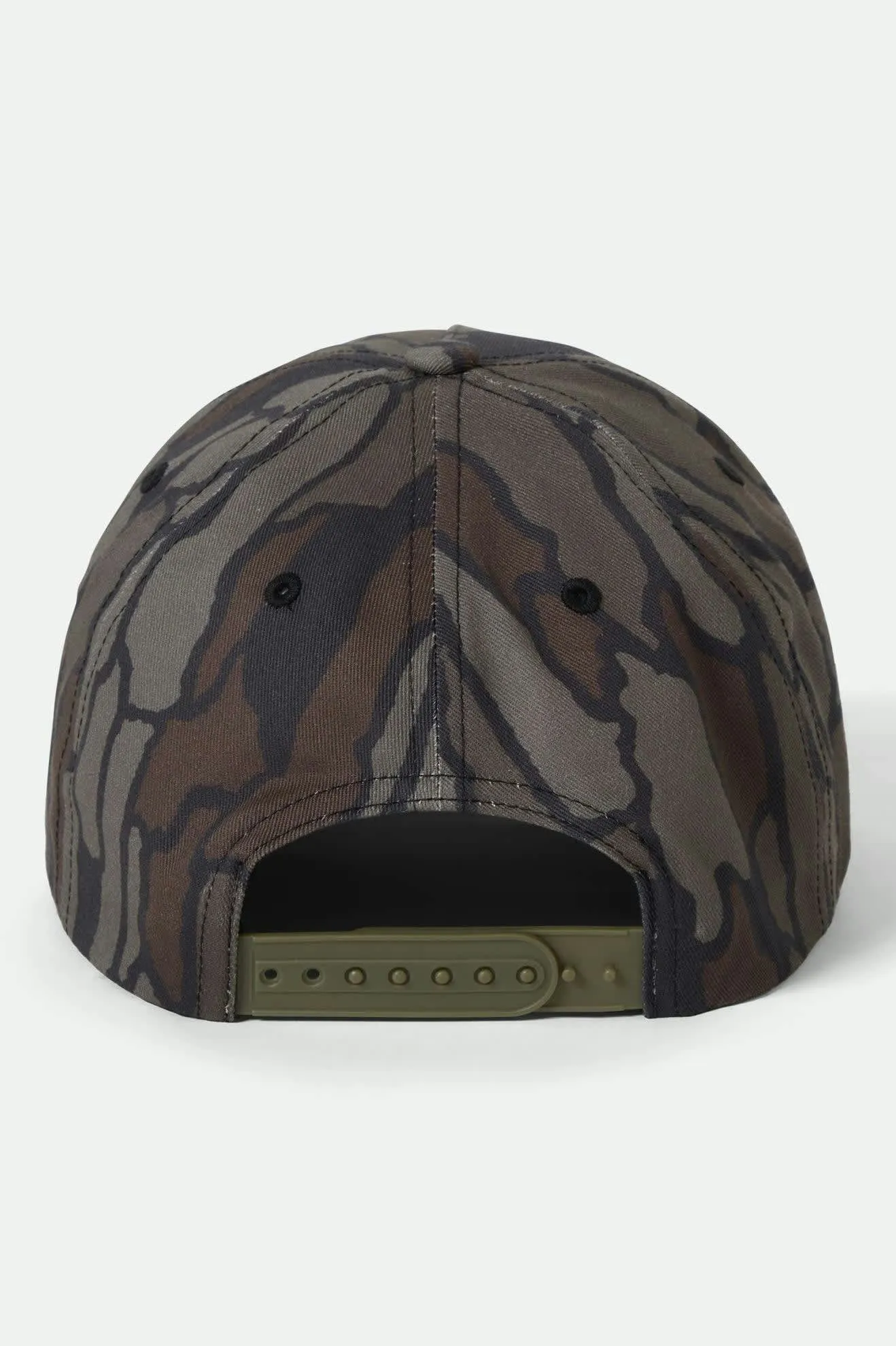 Crest Netplus Snapback - Bark Camo sold by Brixton product image thumbnail 2
