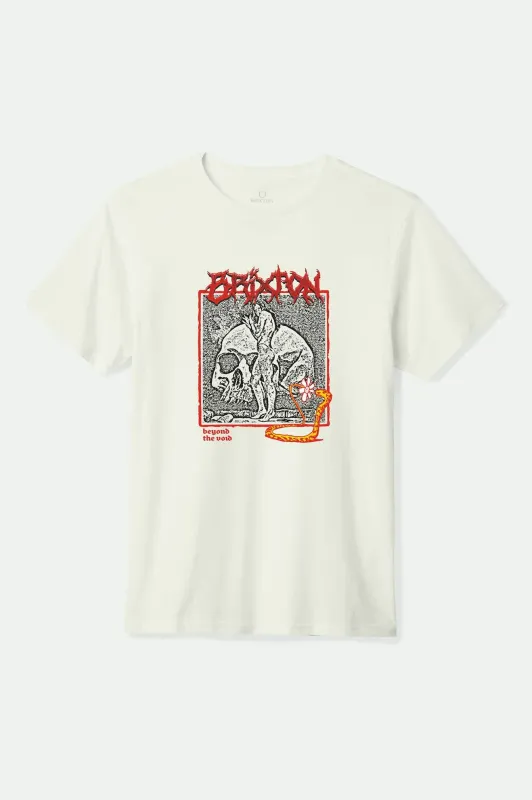 Void S/S T-Shirt - Off White Worn Wash sold by Brixton