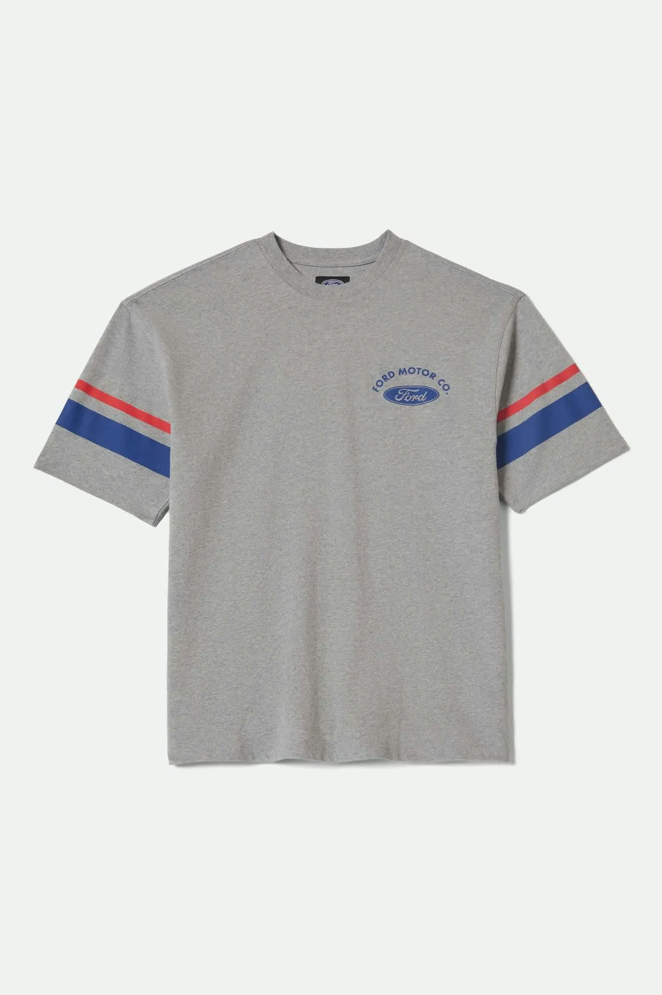 Ford Truck Country Jersey - Heather Grey sold by Brixton