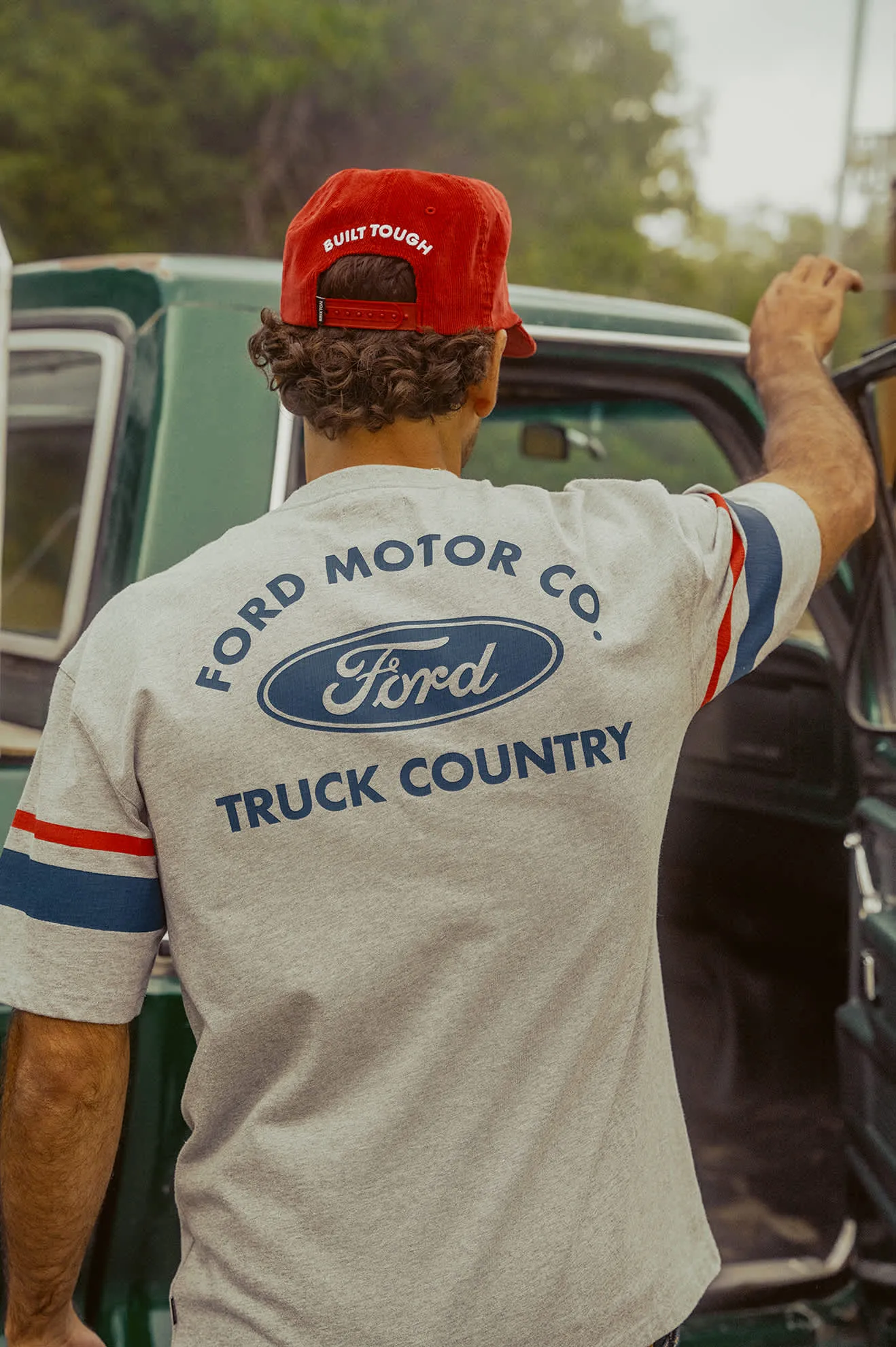 Ford Truck Country Jersey - Heather Grey sold by Brixton product image thumbnail 3